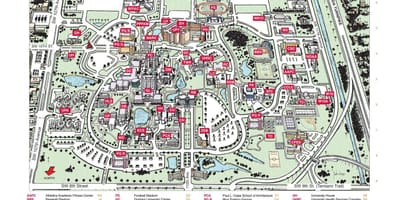 جامعة فلوريدا الدولية خريطة