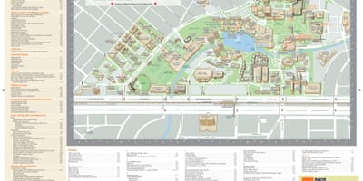 جامعة ميامي خريطة الحرم الجامعي