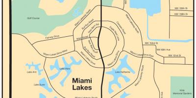 خريطة Miami lakes