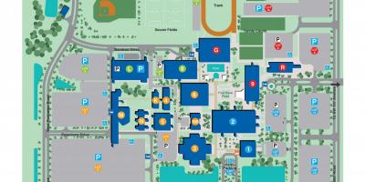 كلية ميامي دايد كيندال خريطة الحرم الجامعي